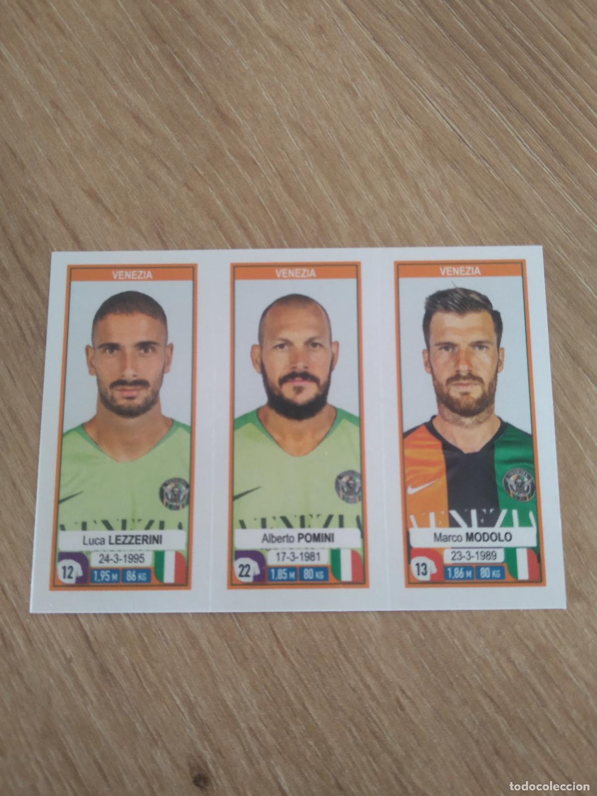 Cartes &agrave; collectionner de Football: 734 LEZZERINI POMINI MODOLO VENEZIA CROMO FUTBOL PANINI LIGA ITALIA 19-20 CALCIATORI 2019-2020