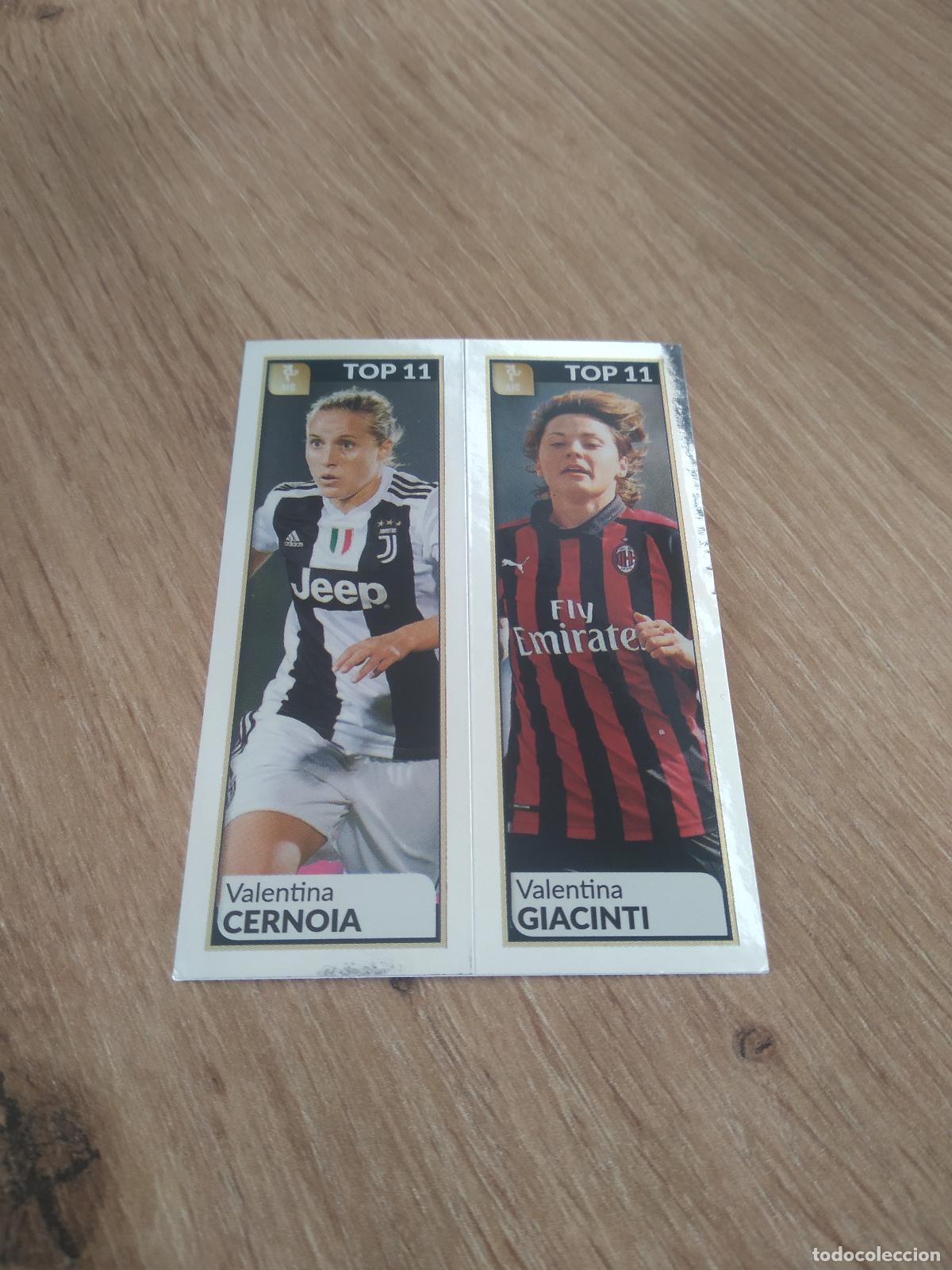 Cromos de f&uacute;tbol: 811 VALENTINA CERNOIA GIACINTI CROMO FUTBOL PANINI LIGA ITALIA 19-20 CALCIATORI 2019-2020