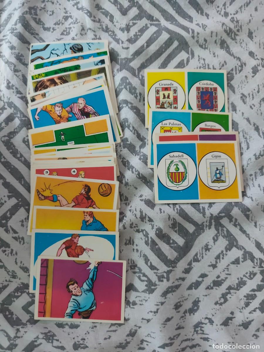 Football Stickers: campeonatos nacionales futbol 1971 1972 ruiz romero lote unos 30 cromos nunca pegados