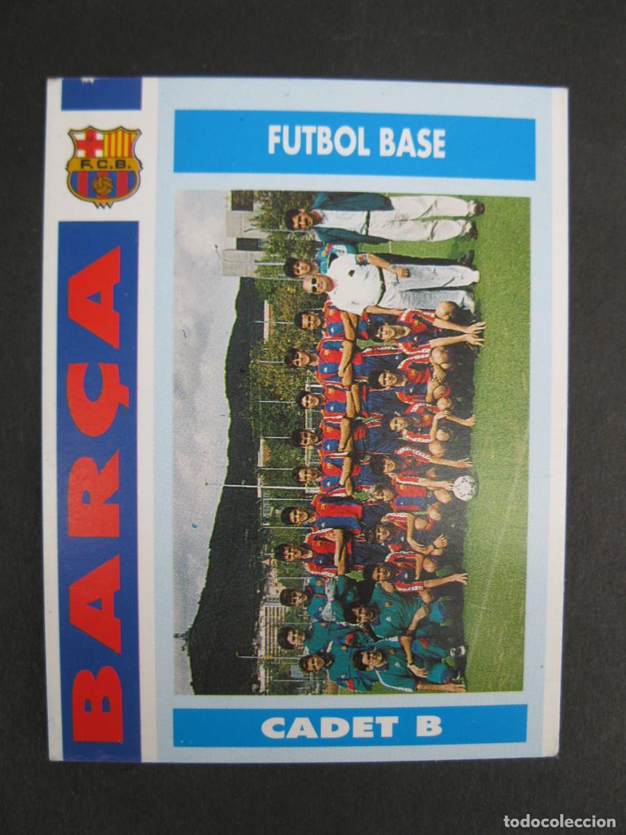 Cromos de f&uacute;tbol: CADETE B - FUTBOL BASE - CARD N&ordm; 23 - COL.LECCI&Oacute; BAR&Ccedil;A - TEMPORADA 92-93.
