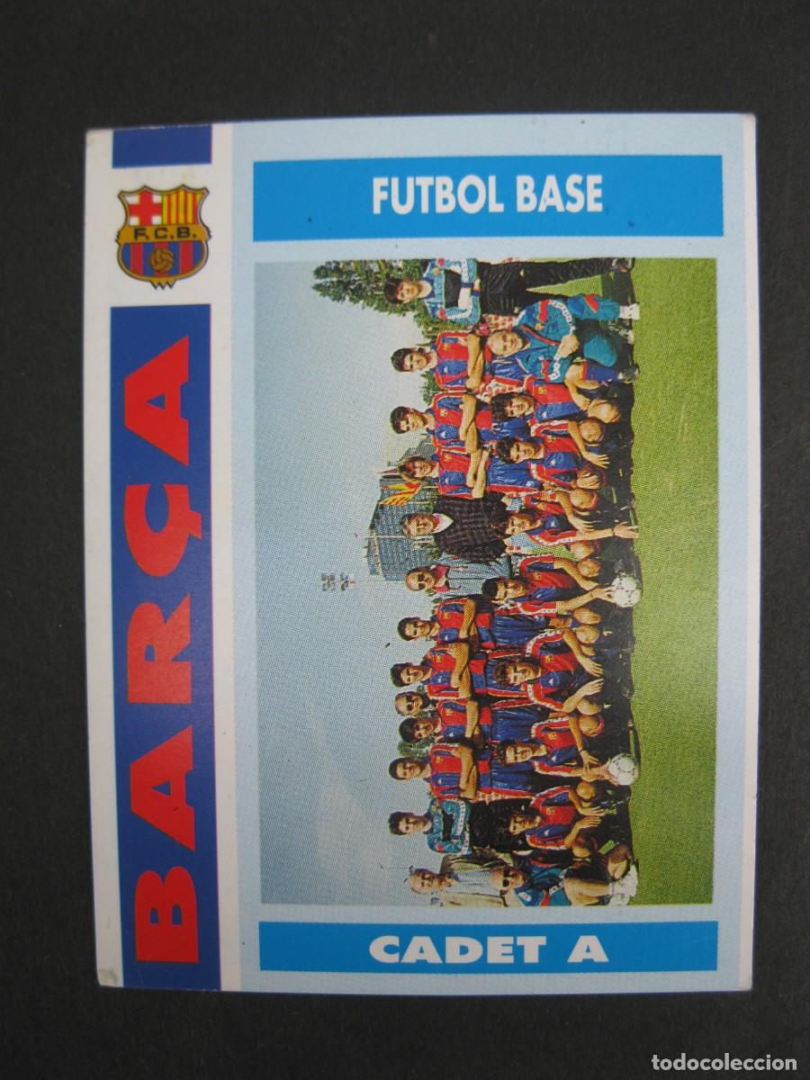 Cromos de f&uacute;tbol: CADETE A - FUTBOL BASE - CARD N&ordm; 22 - COL.LECCI&Oacute; BAR&Ccedil;A - TEMPORADA 92-93.