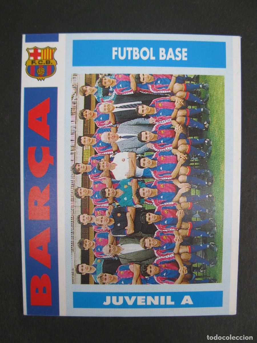 Cromos de f&uacute;tbol: JUVENIL A - FUTBOL BASE - CARD N&ordm; 20 - COL.LECCI&Oacute; BAR&Ccedil;A - TEMPORADA 92-93.