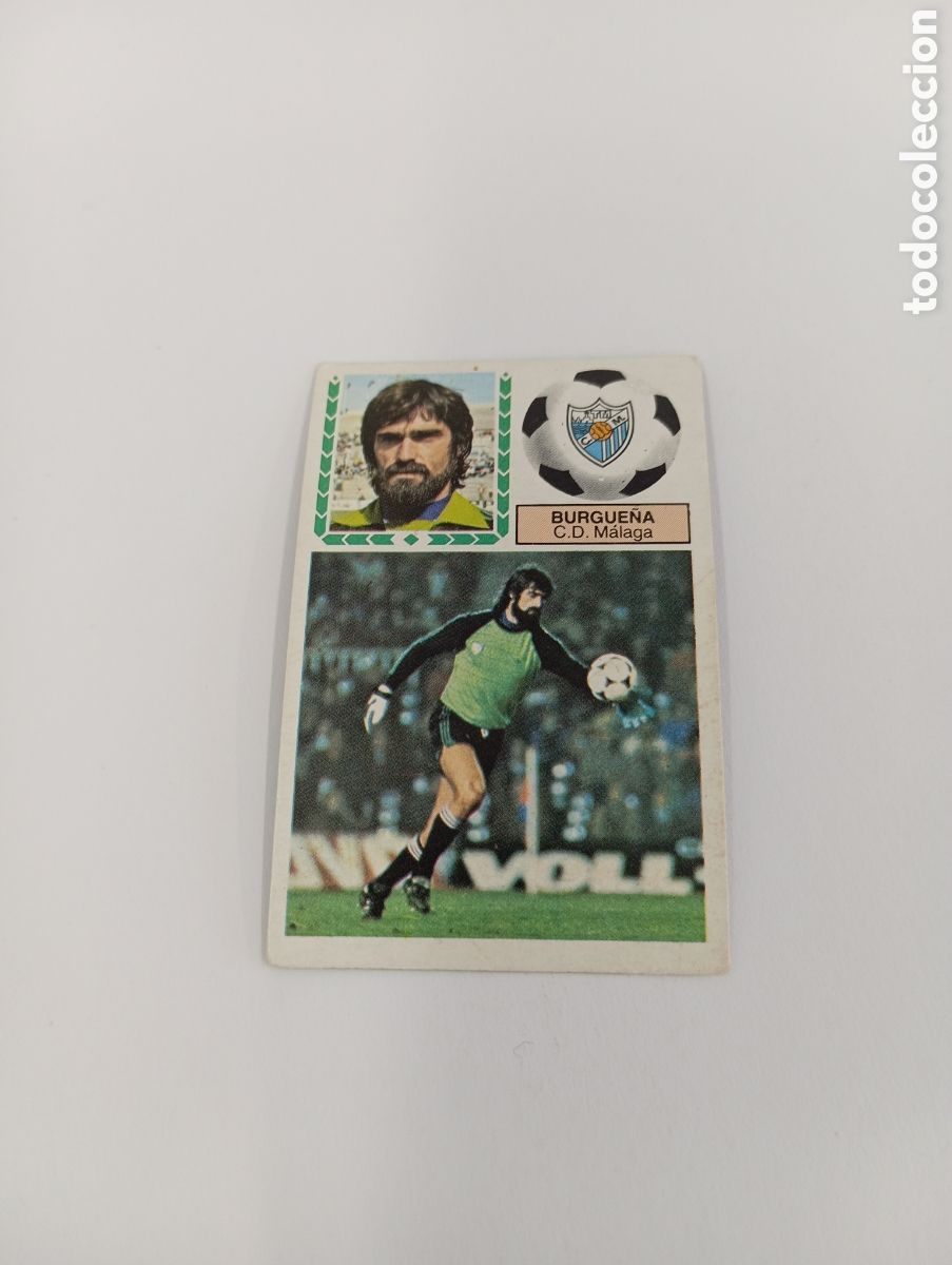 Cromos de f&uacute;tbol: BURGUE&Ntilde;A M&aacute;laga Liga Este 1983 1984 NUEVO 83 84 SIN PEGAR