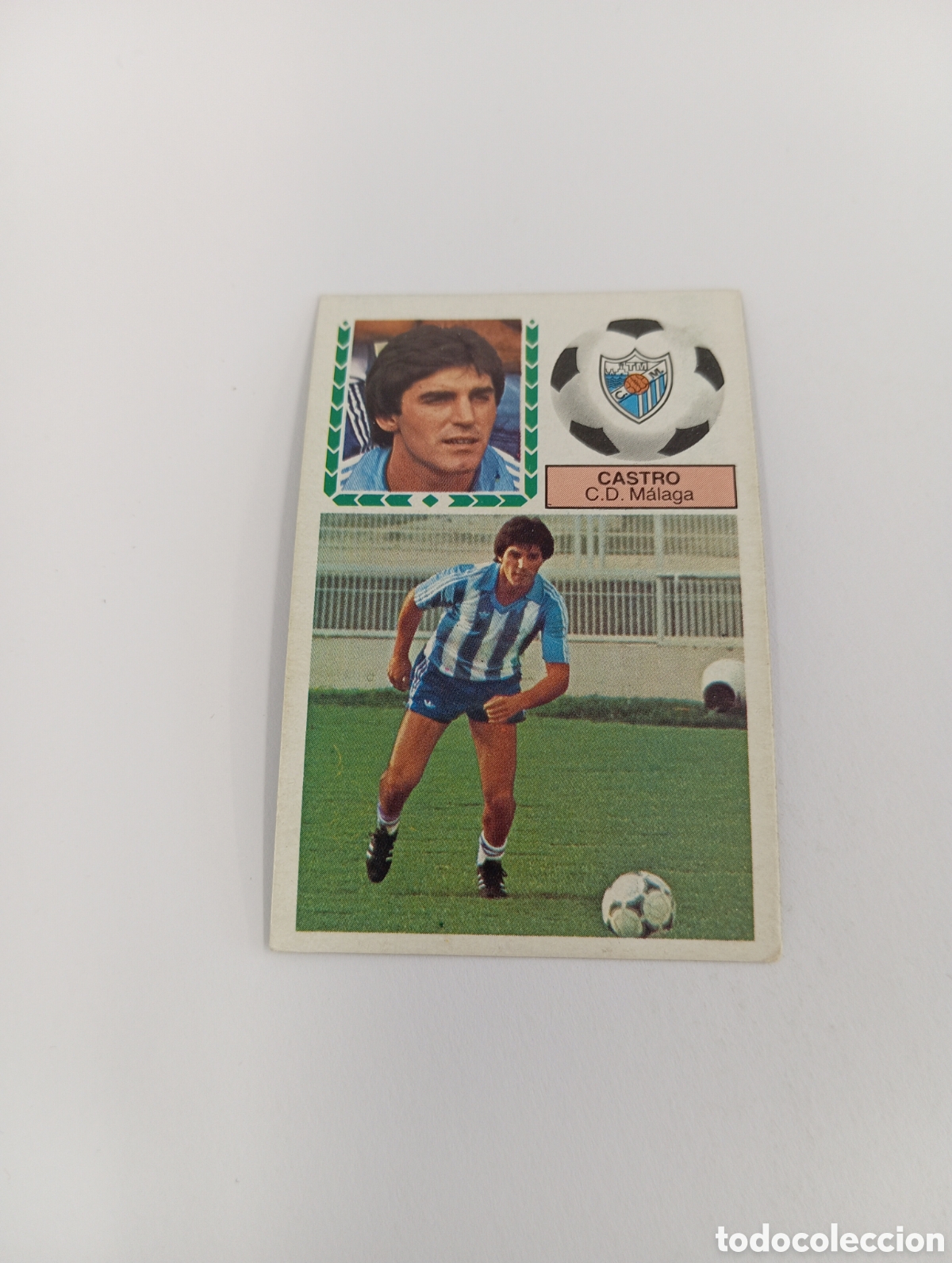 Cromos de f&uacute;tbol: CASTRO M&aacute;laga Liga Este 1983 1984 NUEVO 83 84 SIN PEGAR