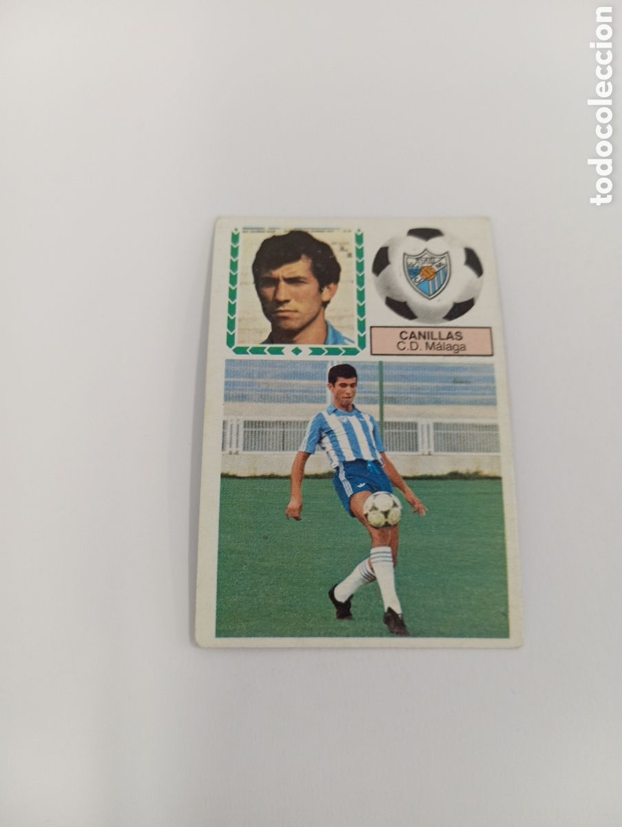 Cromos de f&uacute;tbol: CANILLAS M&aacute;laga Liga Este 1983 1984 NUEVO 83 84 SIN PEGAR