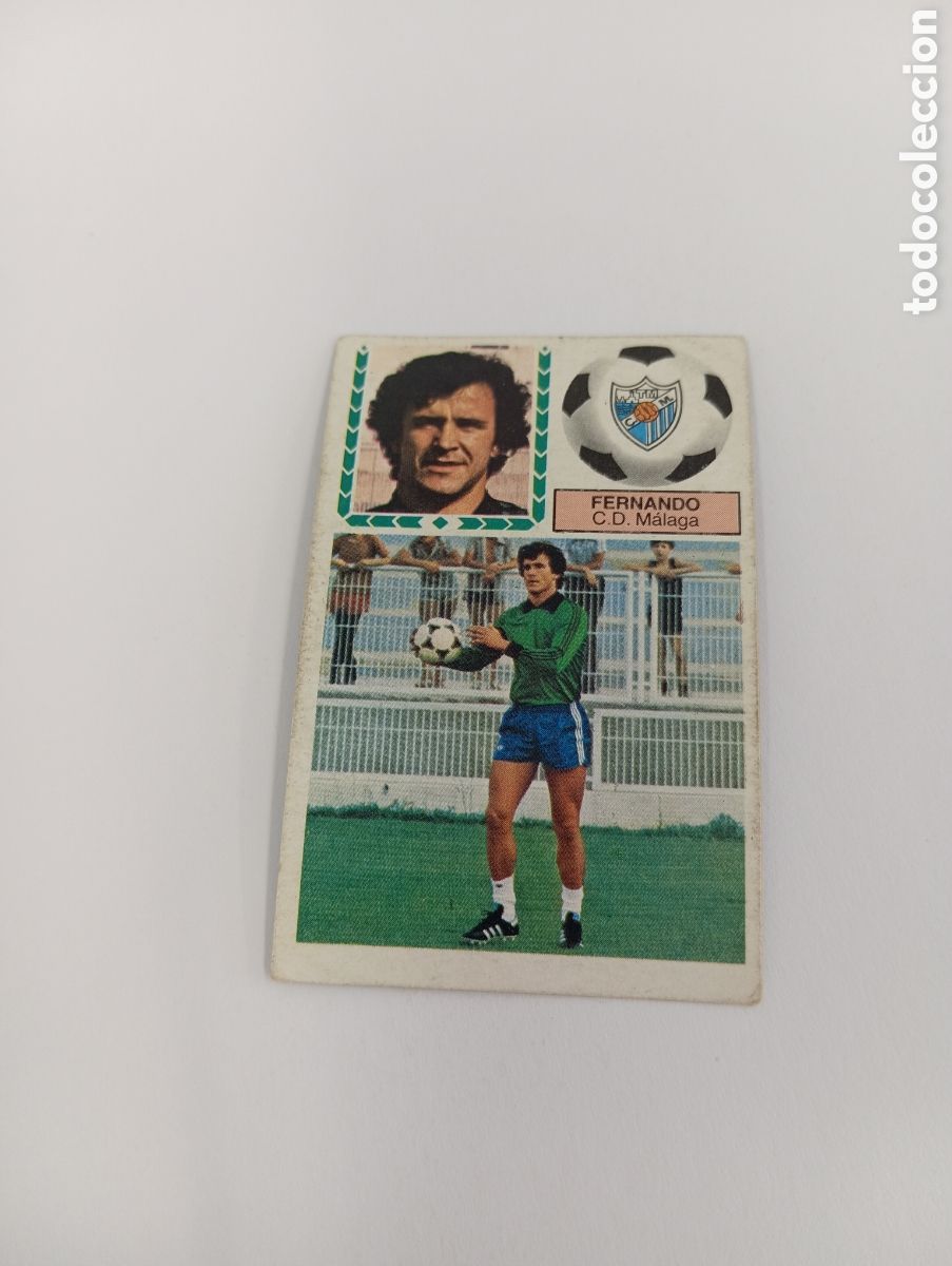Cromos de f&uacute;tbol: FERNANDO M&aacute;laga Liga Este 1983 1984 NUEVO 83 84 SIN PEGAR