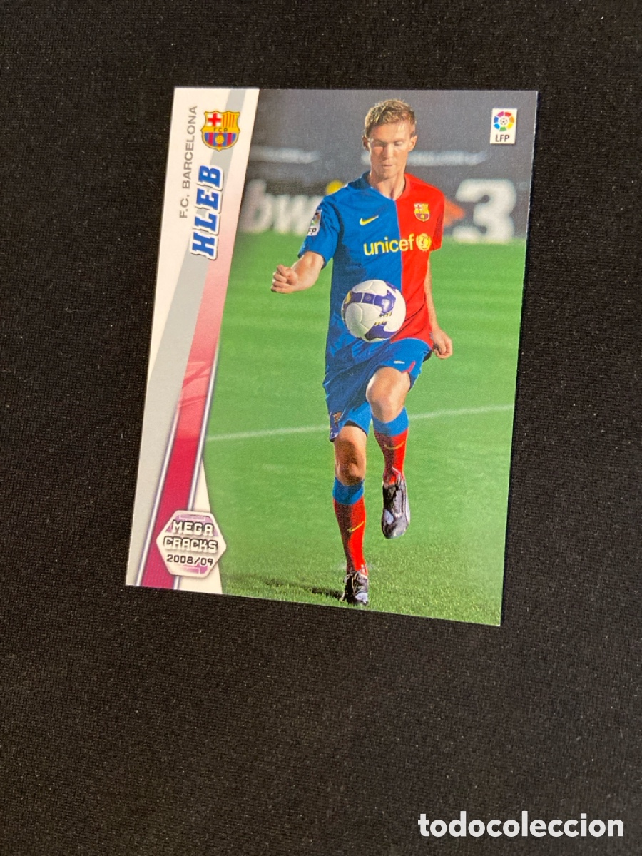 Cromos de f&uacute;tbol: HLEB 450 NUEVO FICHAJE (BARCELONA) PANINI MEGACRACKS 2008-2009 08 09 CROMO CARTA M-5