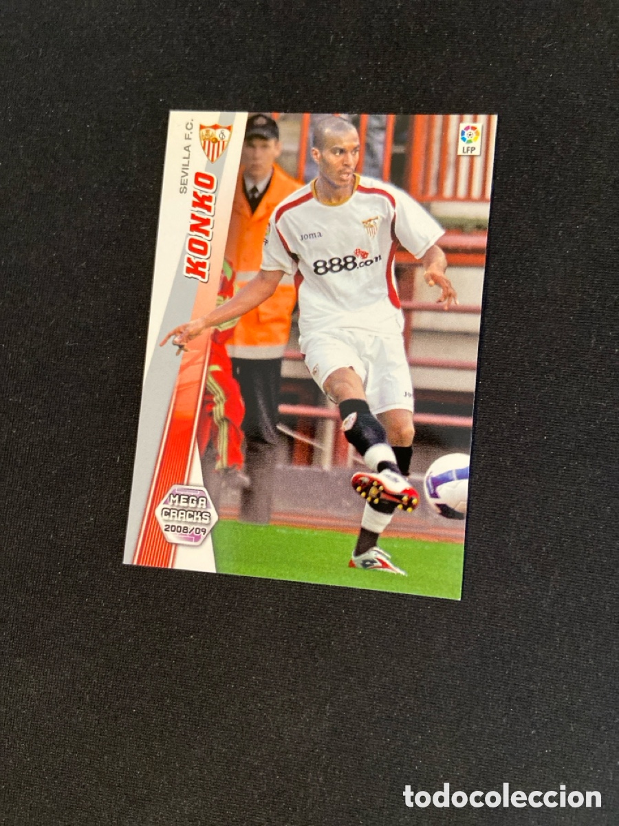 Cromos de f&uacute;tbol: KONKO 453 NUEVO FICHAJE (SEVILLA) PANINI MEGACRACKS 2008-2009 08 09 CROMO CARTA M-5