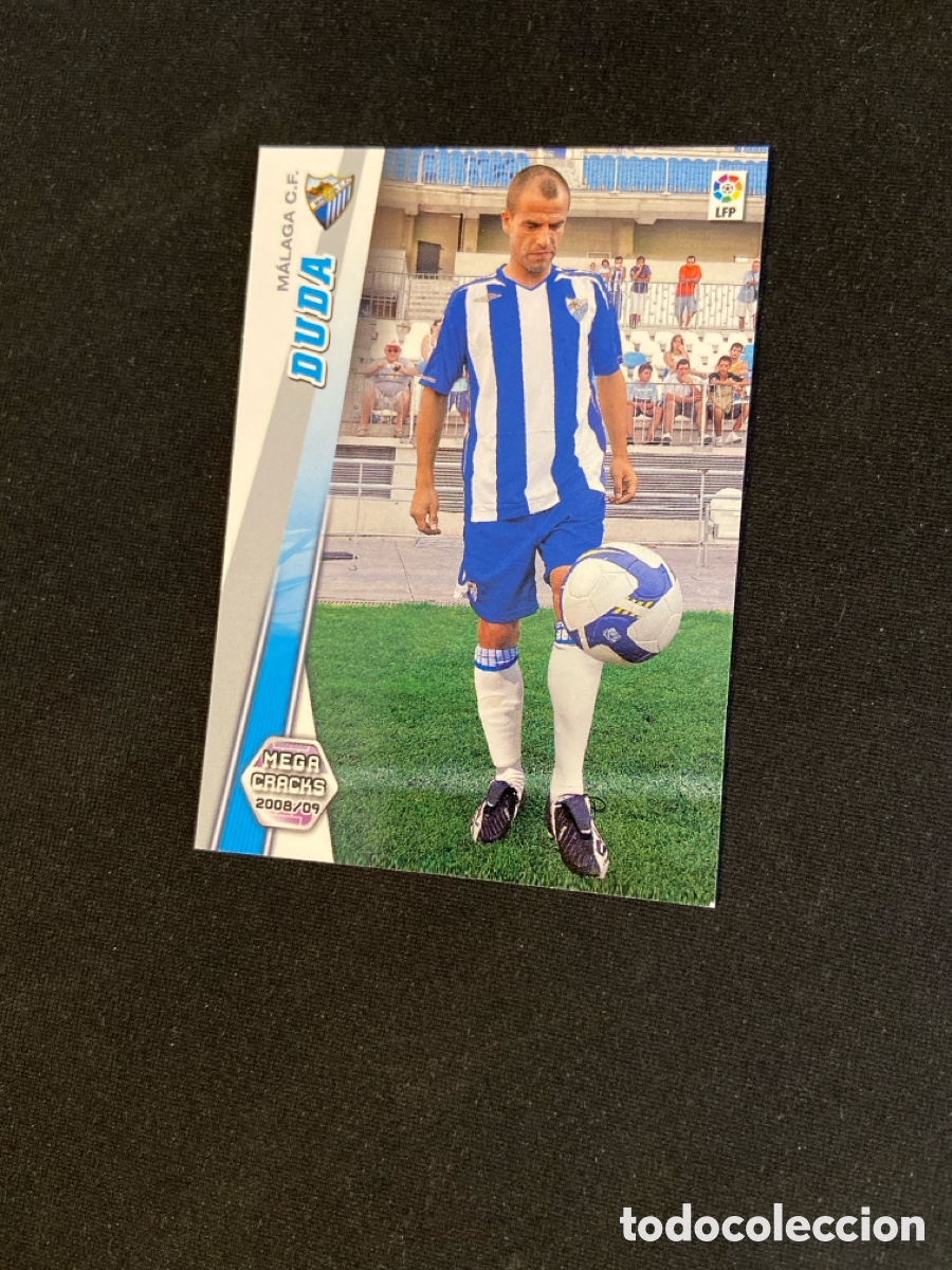 Fu&szlig;ball-Sticker: DUDA 464 FICHAJE (M&Aacute;LAGA) PANINI MEGACRACKS 2008-2009 08 09 CROMO CARTA M-5