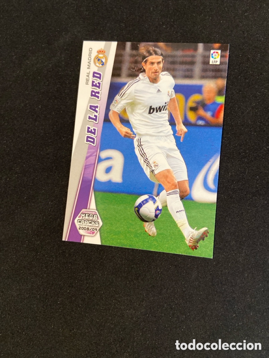 Figurine di Calcio: DE LA RED 467 NUEVO FICHAJE (REAL MADRID) PANINI MEGACRACKS 2008-2009 08 09 CROMO CARTA M-5