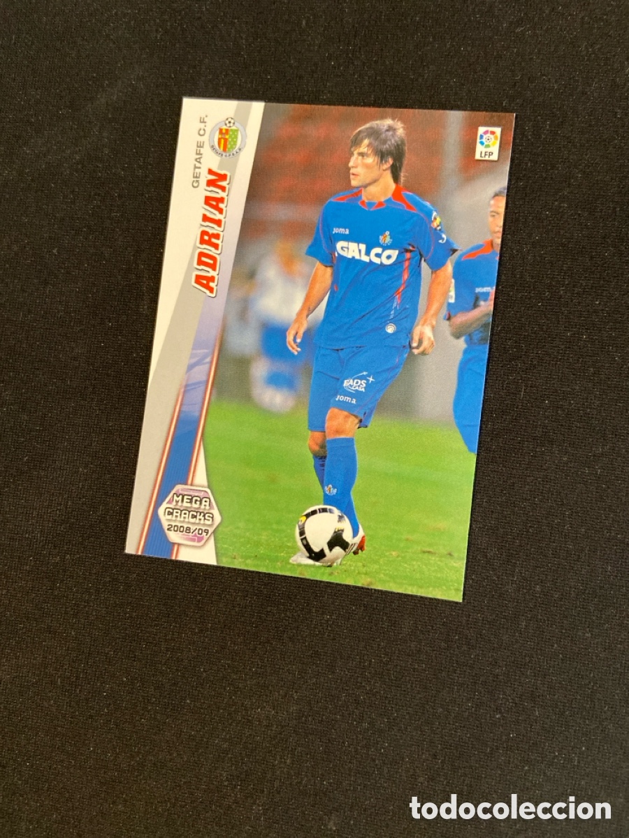 Figurine di Calcio: ADRI&Aacute;N 473 NUEVO FICHAJE (GETAFE) PANINI MEGACRACKS 2008-2009 08 09 CROMO CARTA M-5