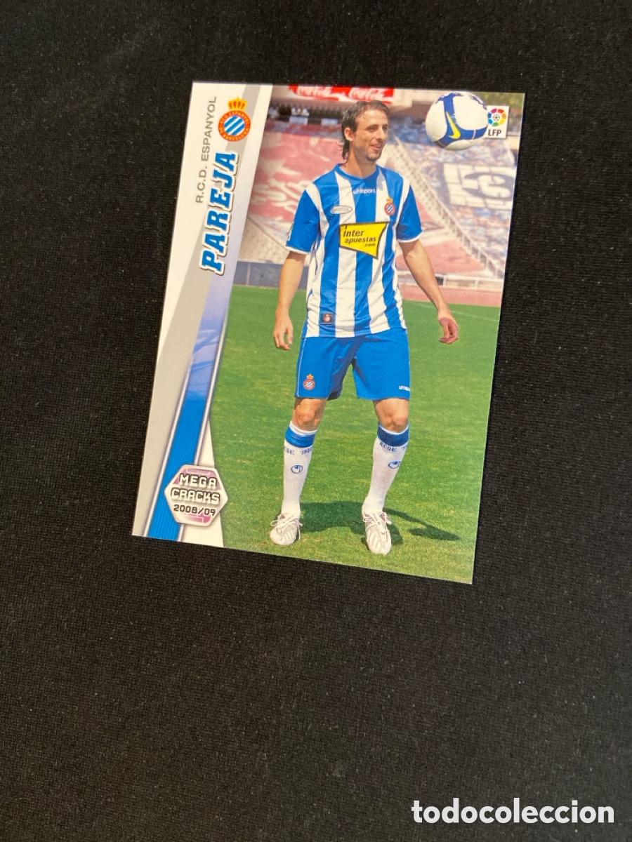 Figurine di Calcio: PAREJA 475 NUEVO FICHAJE (ESPANYOL) PANINI MEGACRACKS 2008-2009 08 09 CROMO CARTA M-5
