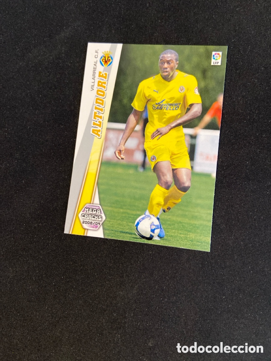 Cromos de f&uacute;tbol: ALTIDORE 482 NUEVO FICHAJE (VILLARREAL) PANINI MEGACRACKS 2008-2009 08 09 CROMO CARTA M-5