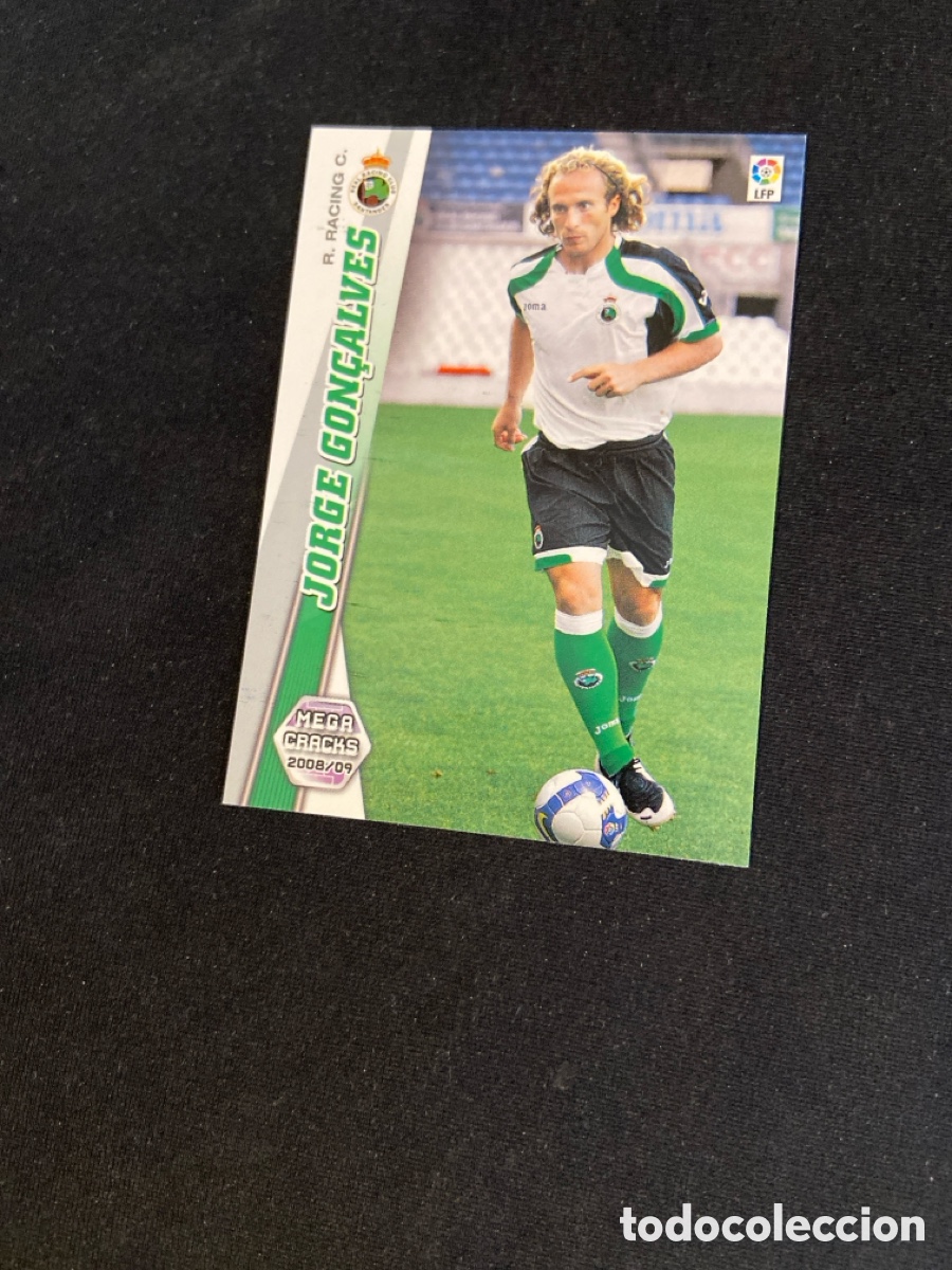 Cromos de f&uacute;tbol: MANOLO GASPAR 484 NUEVO FICHAJE (RACING SANTANDER) PANINI MEGACRACKS 2008-2009 08 09 CROMO CARTA M-5