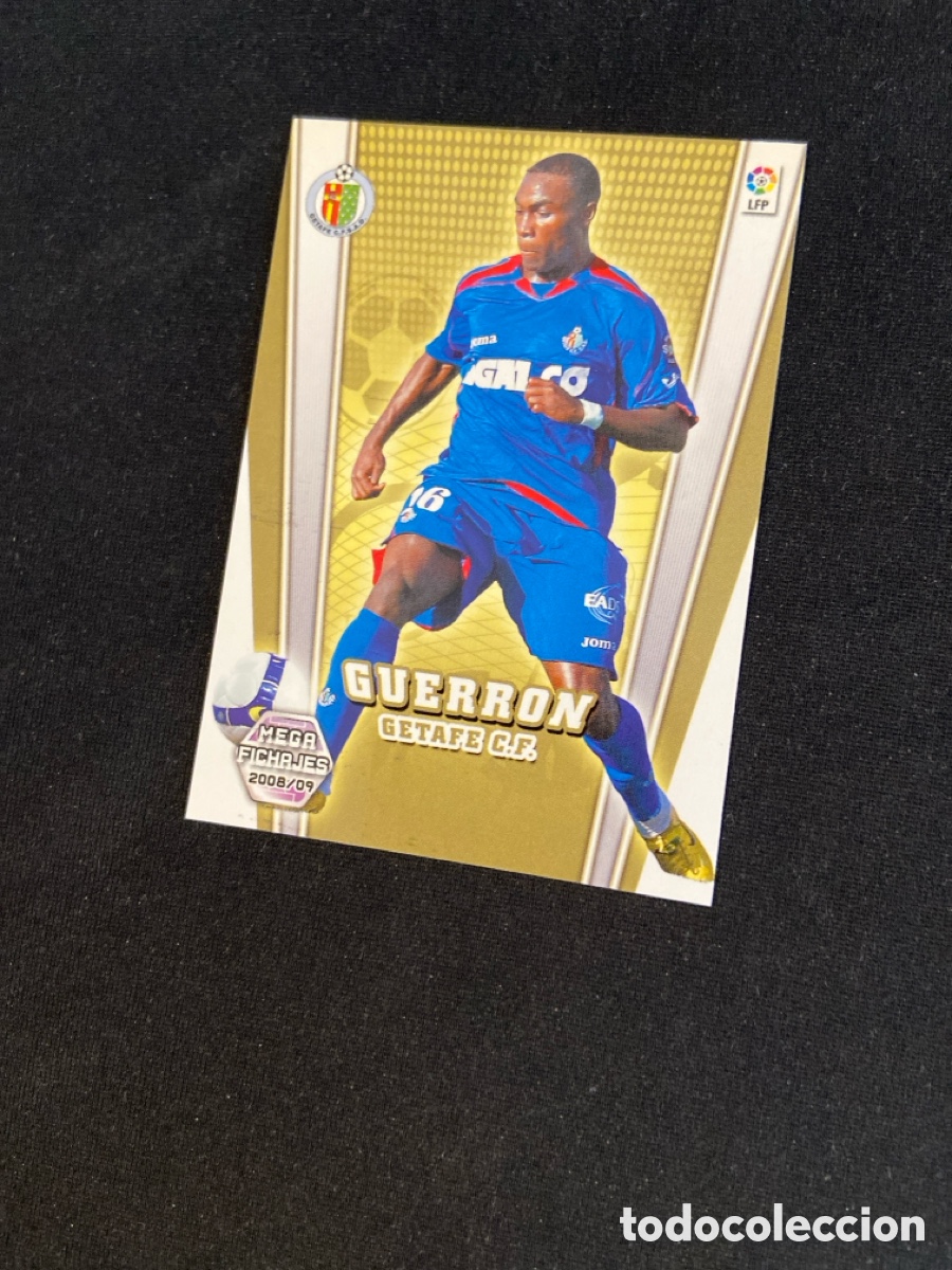 Football Stickers: GUERRON 497 FICHAJES (GETAFE) PANINI MEGACRACKS 2008-2009 08 09 CROMO CARTA M-5