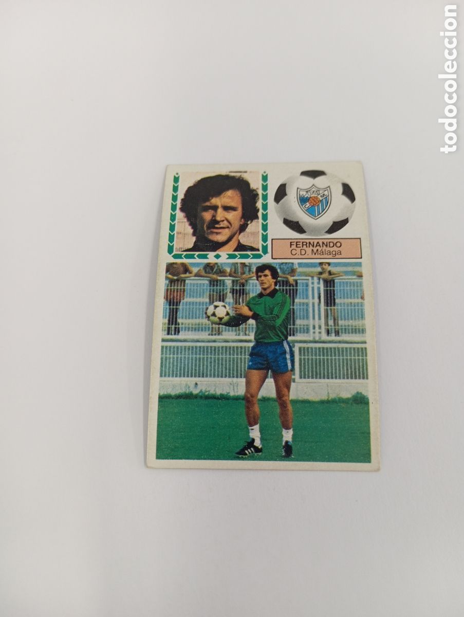 Cromos de f&uacute;tbol: FERNANDO M&aacute;laga Liga Este 1983 1984 NUEVO 83 84 SIN PEGAR