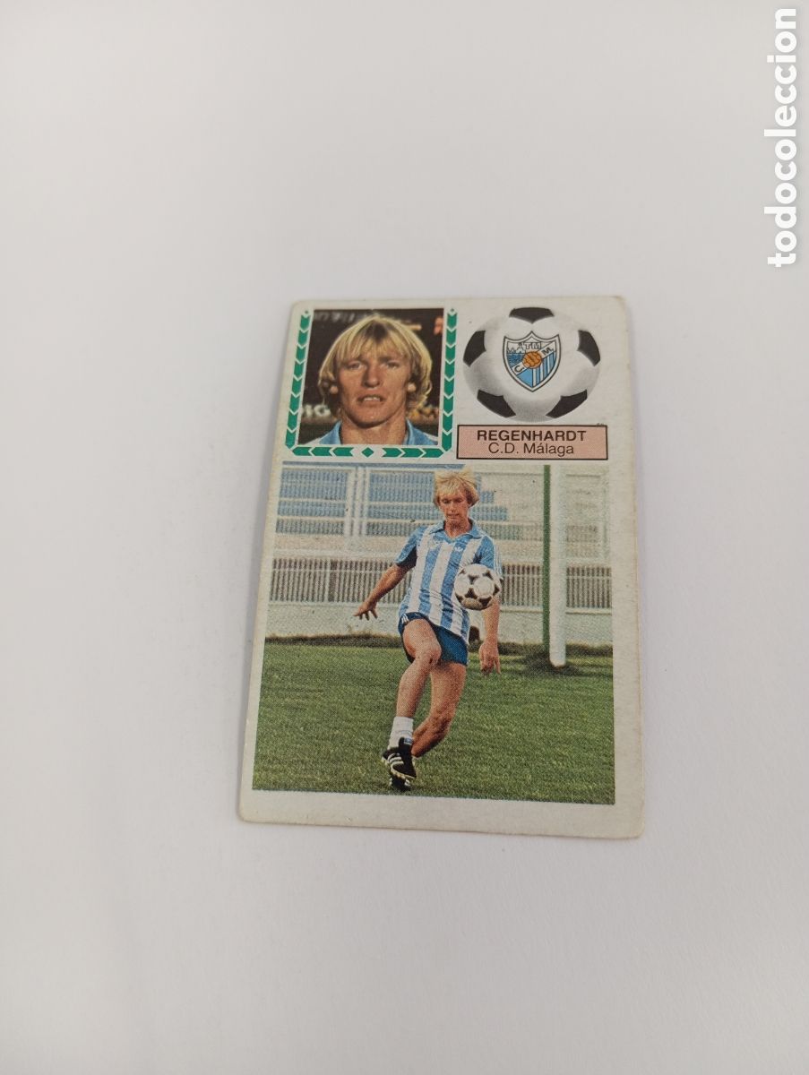 Cromos de f&uacute;tbol: REGENHARDT M&aacute;laga Liga Este 1983 1984 NUEVO 83 84 SIN PEGAR
