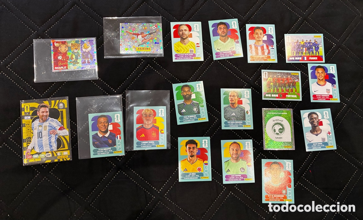 Cromos de Futebol: Lote Espectacular Fifa World Cup 2026
