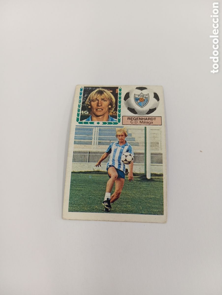 Cromos de f&uacute;tbol: REGENHARDT M&aacute;laga Liga Este 1983 1984 NUEVO 83 84 SIN PEGAR