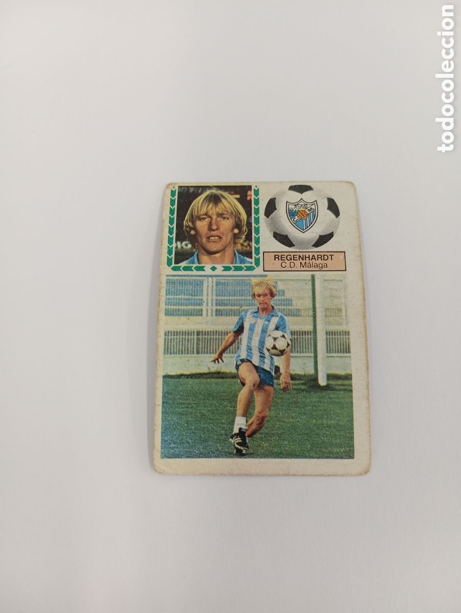 Cromos de f&uacute;tbol: REGENHARDT M&aacute;laga Liga Este 1983 1984 NUEVO 83 84 SIN PEGAR