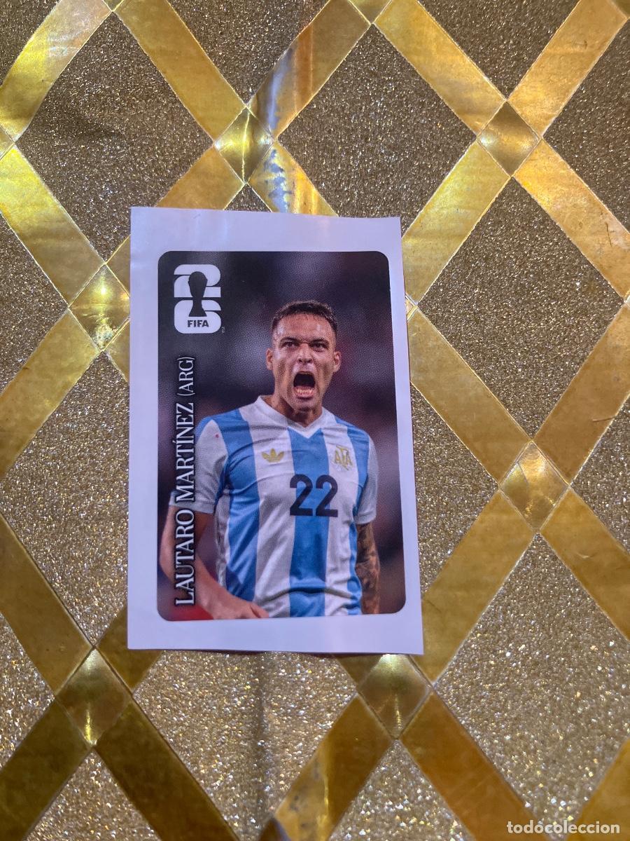Football Stickers: CROMO ARGENTINA LAUTARO MARTINEZ STICKER PEGATINA COCA COLA MUNDIAL 2026 MEXICO-EEUU-CANADA PANINI !