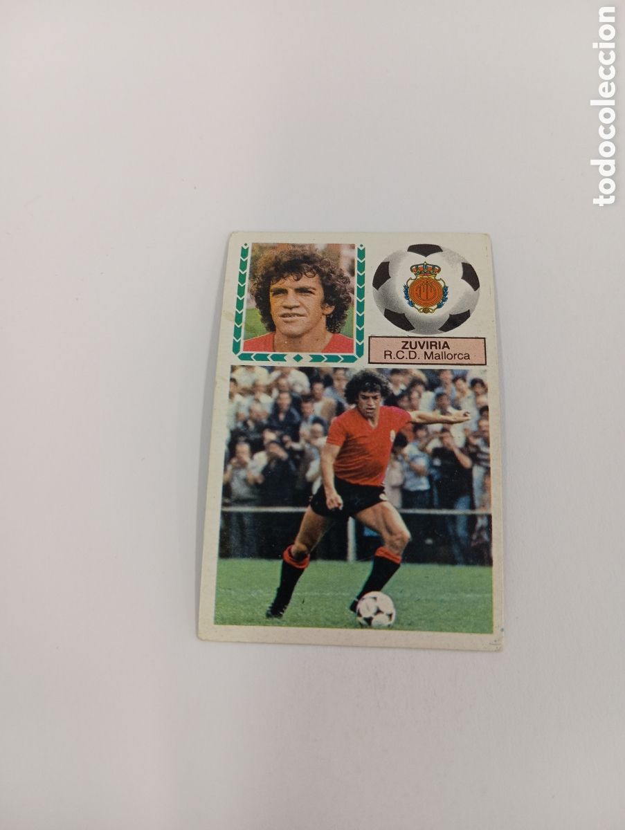 Figurine di Calcio: ZUVIRIA Mallorca Liga Este 1983 1984 NUEVO 83 84 SIN PEGAR