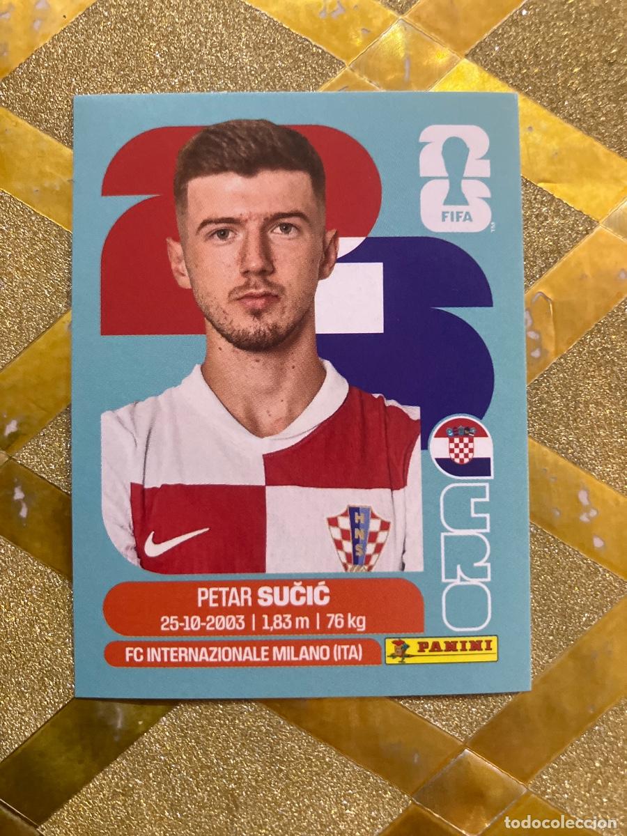 Cromos de f&uacute;tbol: CROMO DE F&Uacute;TBOL NUMERO CRO 15 PETAR SUCIC CROACIA MUNDIAL 2026 MEXICO-EEUU-CANADA PANINI !