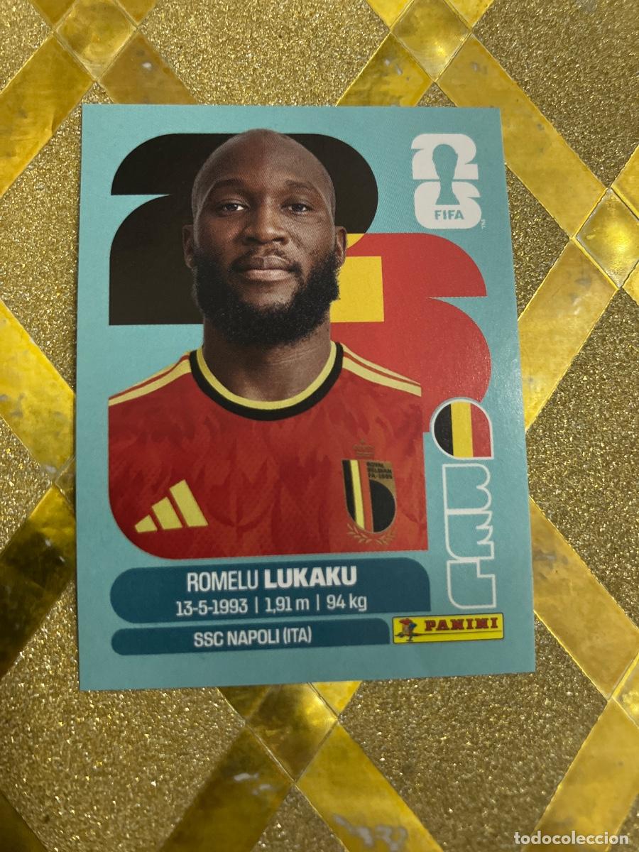 Cromos de f&uacute;tbol: CROMO DE F&Uacute;TBOL NUMERO BEL 20 ROMELU LUKAKU BELGICA MUNDIAL 2026 MEXICO-EEUU-CANADA PANINI !