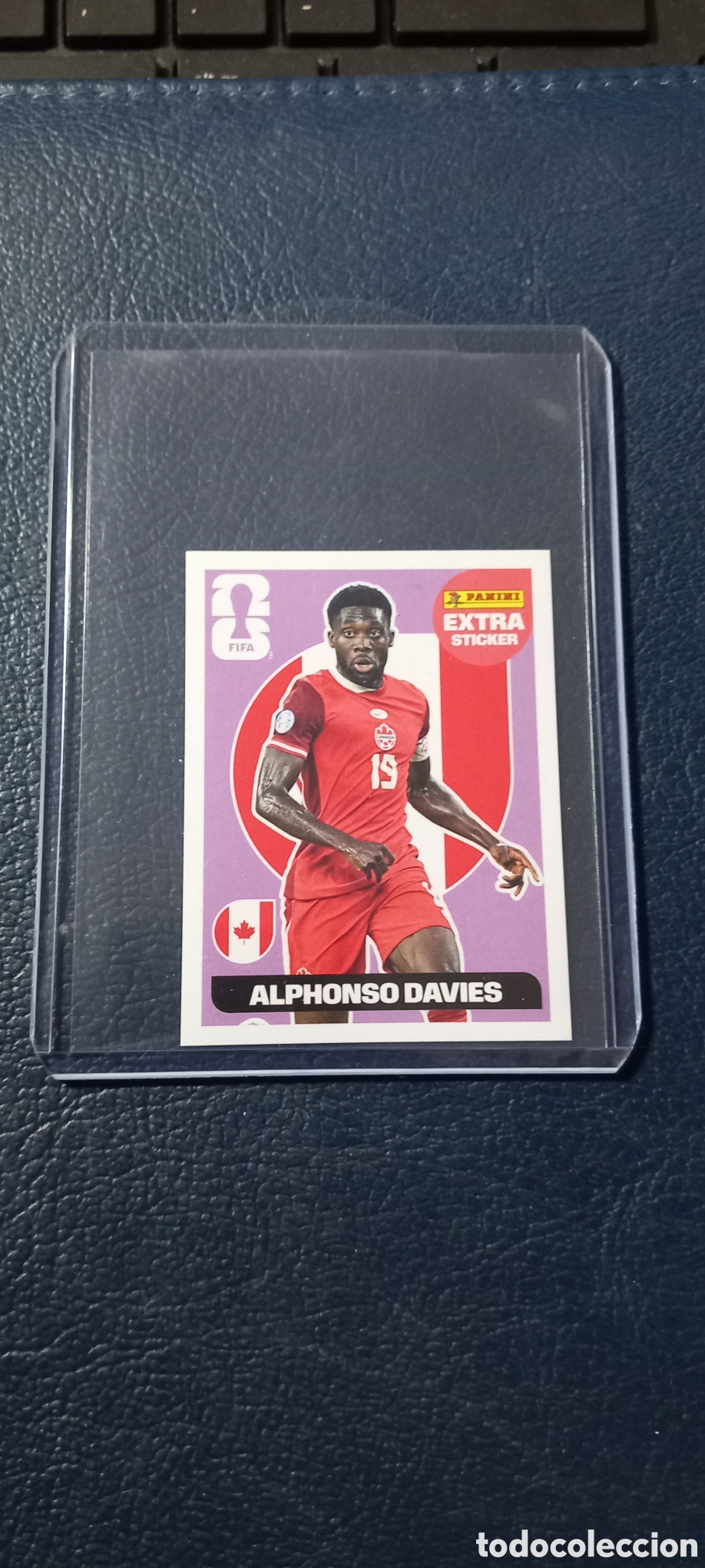 Cromos de f&uacute;tbol: Alphonso Davies EXTRA STICKER PANINI 2026