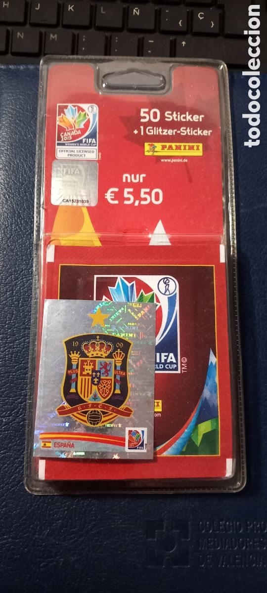 Football Stickers: Blister sin abrir MUNDIAL FEMENINO CANADA 2015 PANINI