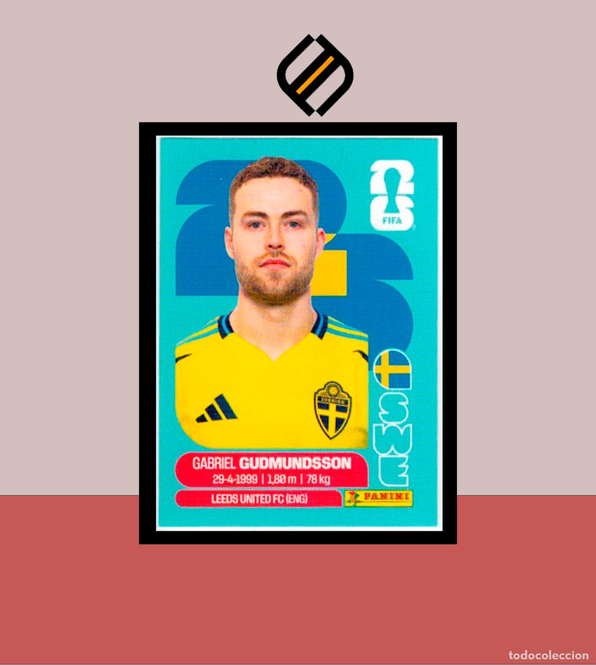 Cromos de f&uacute;tbol: PANINI FIFA CLUB WORLD CUP 2026 26 SWE 4 GABRIEL DUDMUNDSSON SUECIA STICKER MUNDIAL MEX CAN USA LIGA