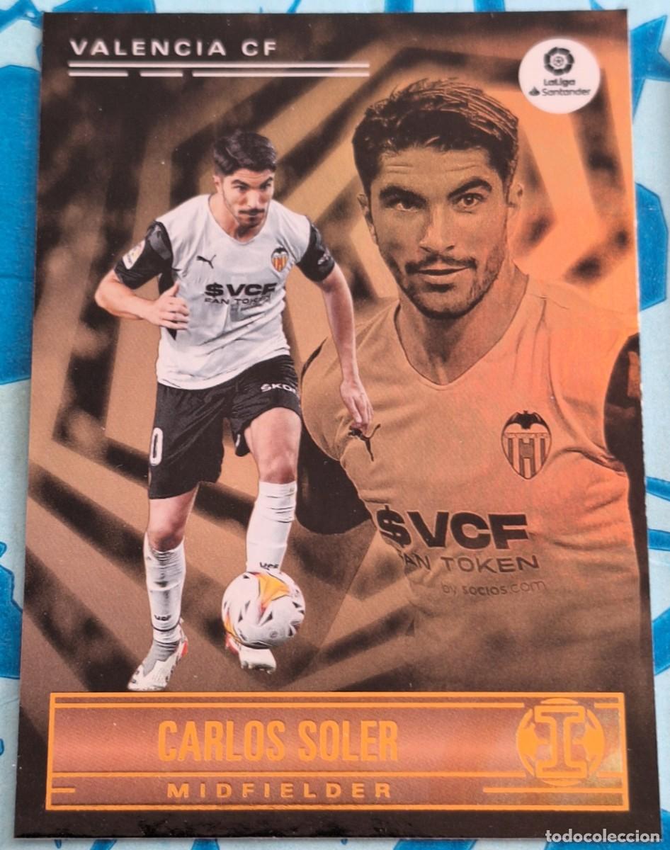 Cromos de f&uacute;tbol: Carlos Soler Valencia Panini Chronicles Illusions Soccer #198