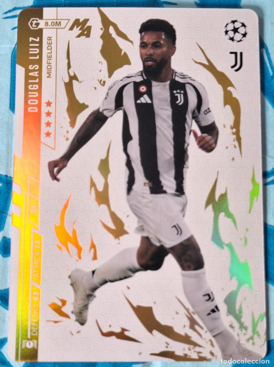 Cromos de f&uacute;tbol: Douglas Luiz Juventus Topps Match Attax Madness