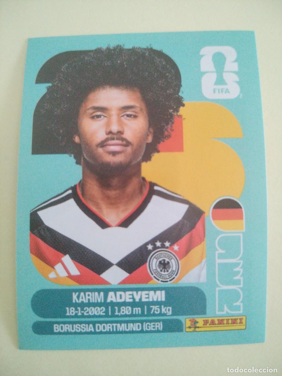 Fu&szlig;ball-Sticker: CROMO MUNDIAL 2026 - ALEMANIA GER 19