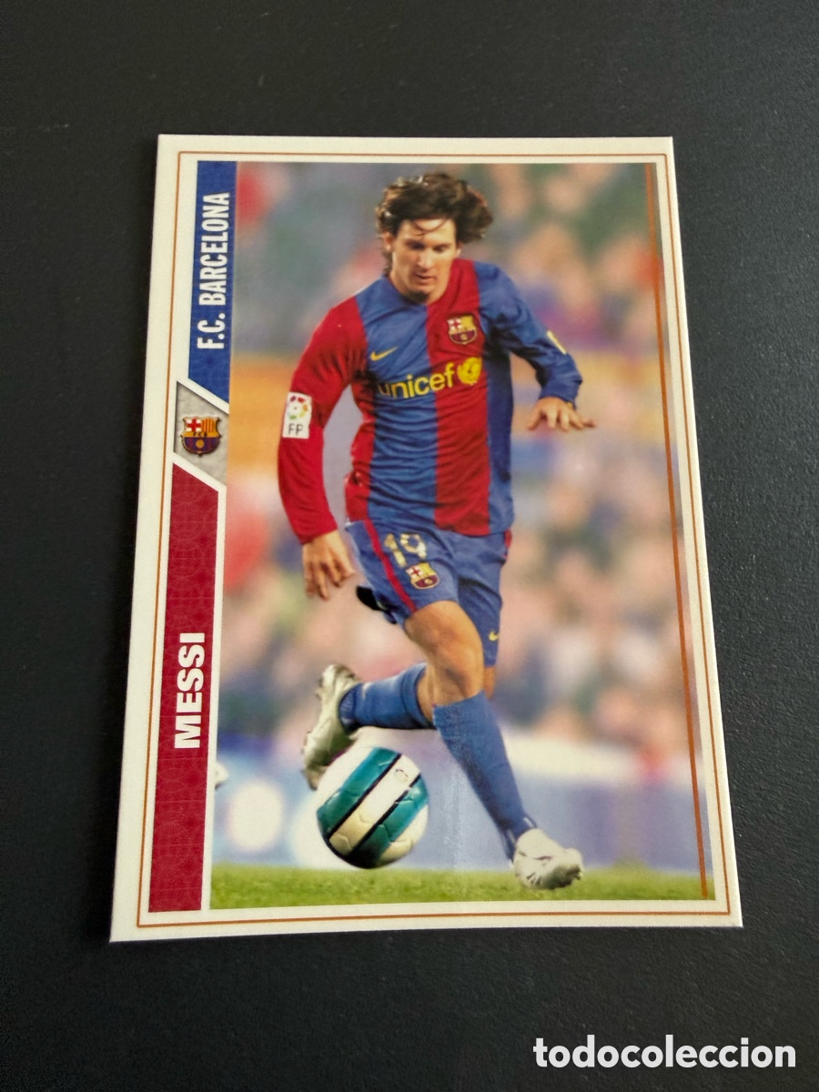 Cromos de f&uacute;tbol: MUNDICROMO 2007-08. n 47. MESSI. NUEVO