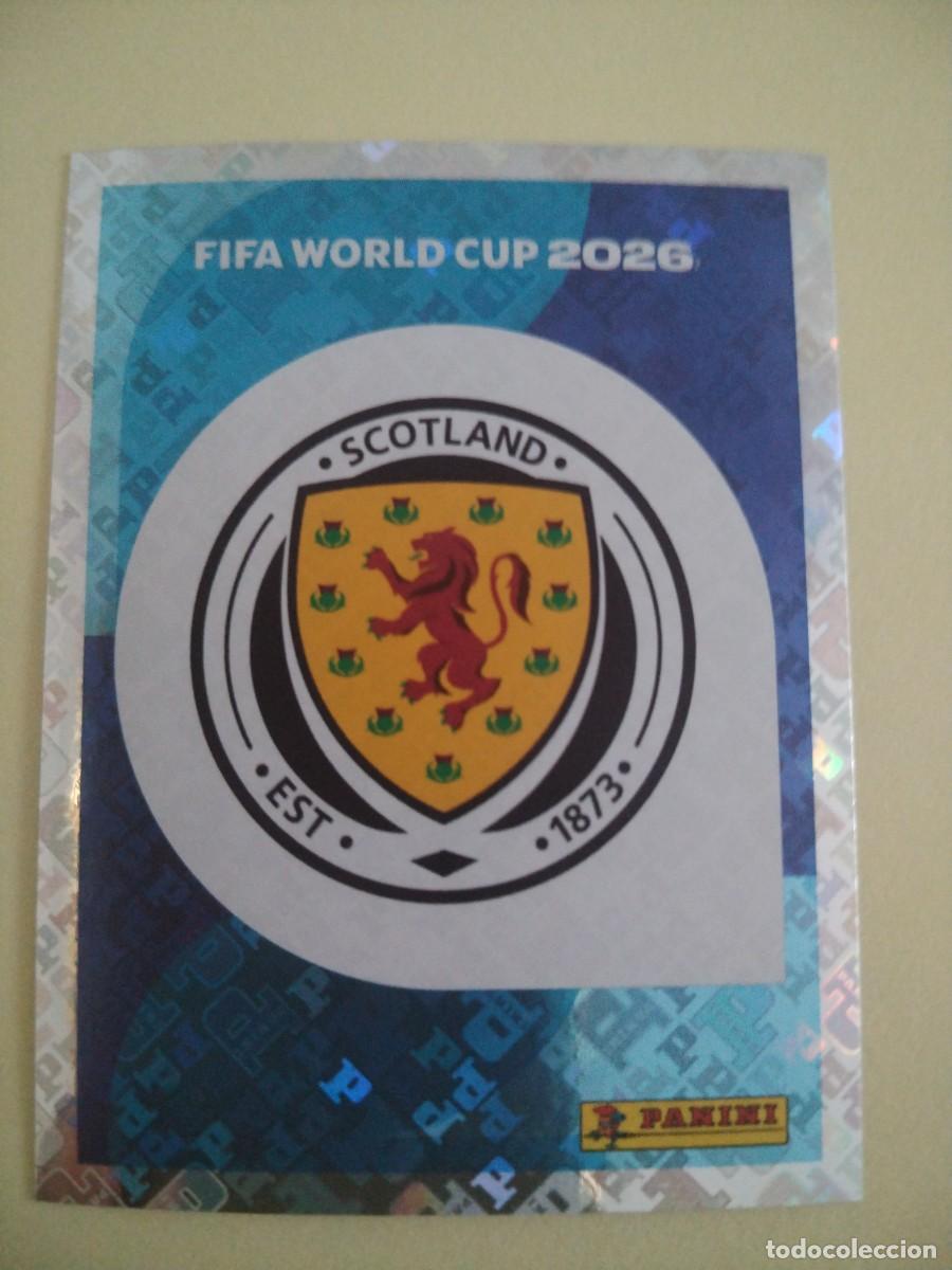 Cromos de f&uacute;tbol: CROMO MUNDIAL 2026 - ESCOCIA SCO 1