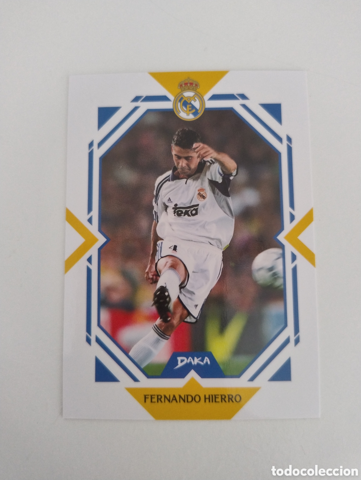 Cromos de f&uacute;tbol: RM 29 A - Hierro - Real Madrid - Daka 2025 - 2026