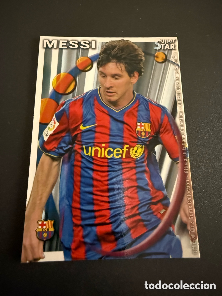 Cromos de f&uacute;tbol: MUNDICROMO 2011. n 025. MESSI. Super Star. Mate Liso