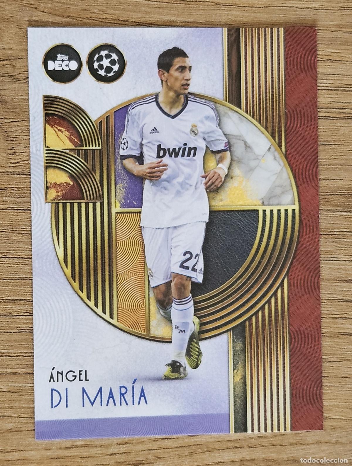 Cromos de f&uacute;tbol: &Aacute;ngel Di Mar&iacute;a (Real Madrid). Cromo Topps Deco UEFA Champions League 2025-2026 (25-26). Legends