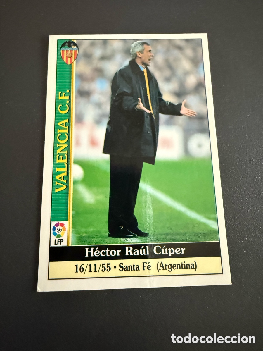 Football Stickers: MUNDICROMO 2000. n 56. H CUPER ( Valencia )