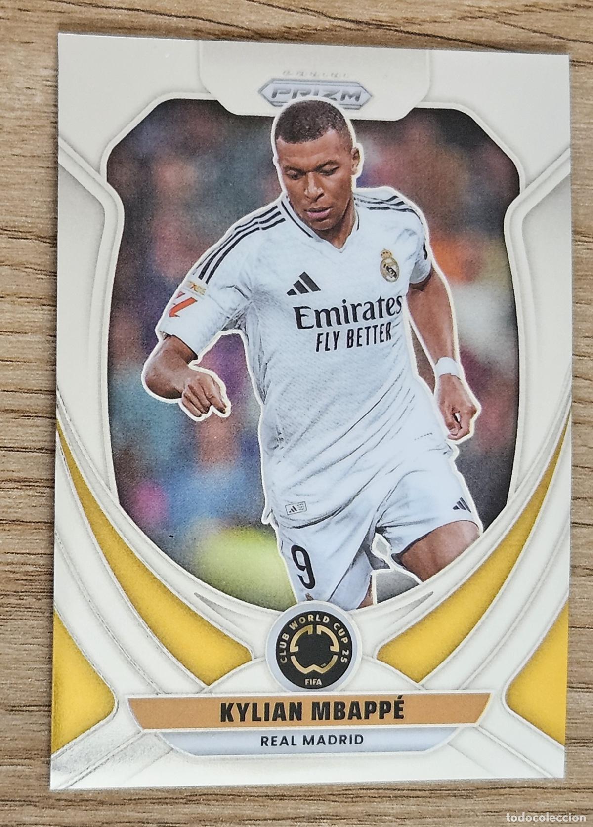Cromos de f&uacute;tbol: 164 Kylian Mbapp&eacute; Real Madrid Panini Prizm FIFA Club World Cup 2024-2025 24-25 Mundial de clubes