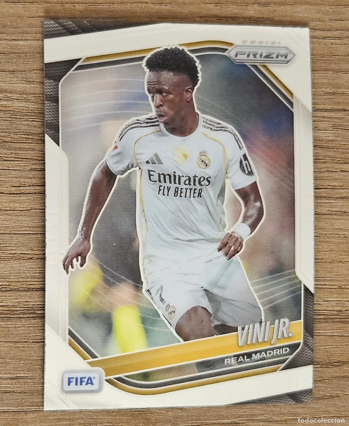 Cromos de f&uacute;tbol: 179 Vini - Vinicius Jr. (Real Madrid). Cromo Panini Prizm FIFA Soccer 2025-2026 (25-26)