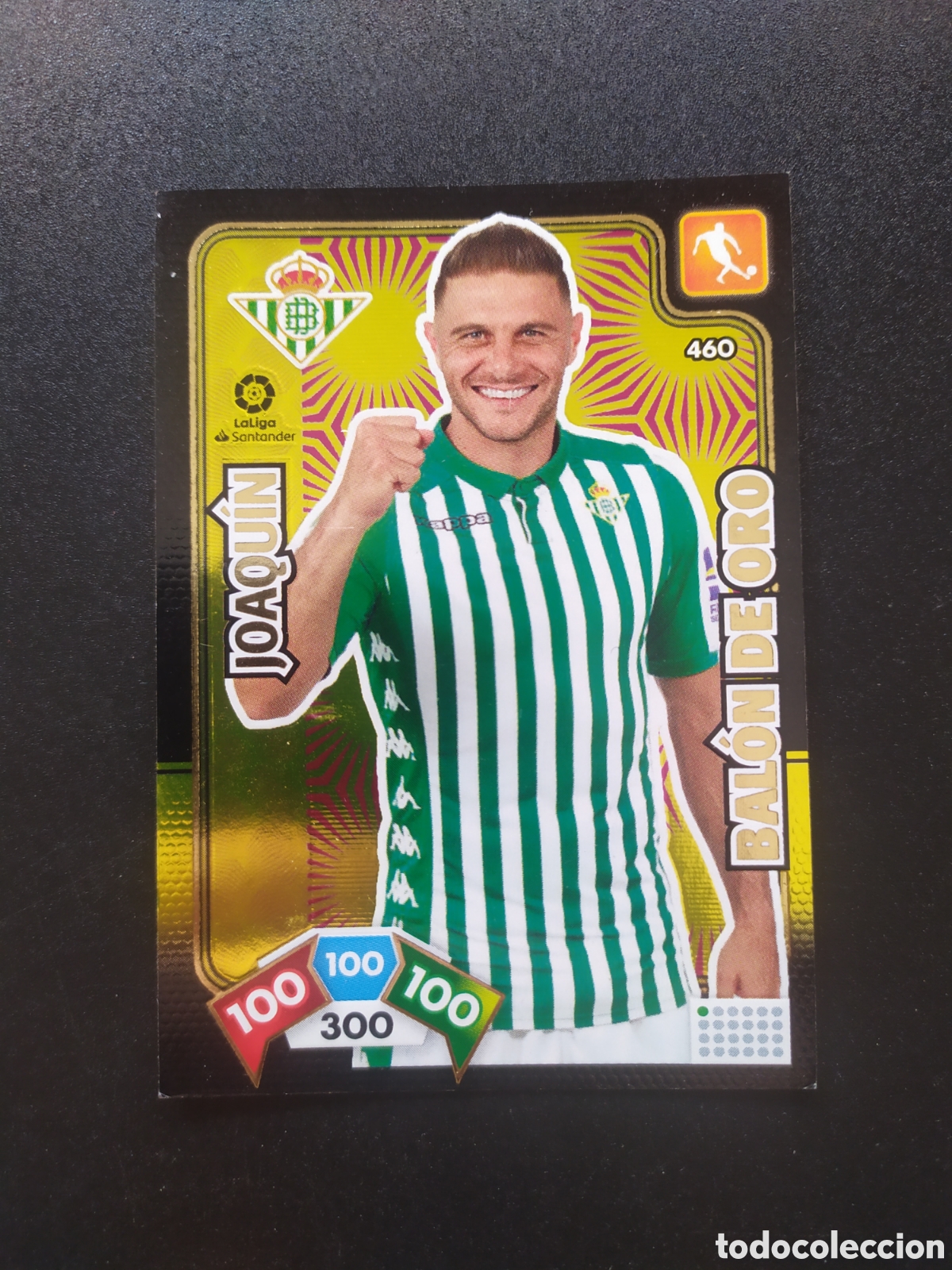 Cromos de f&uacute;tbol: Adrenalyn 2019 2020 19 20 panini Joaquin balon de oro n&deg; 460 Real Betis