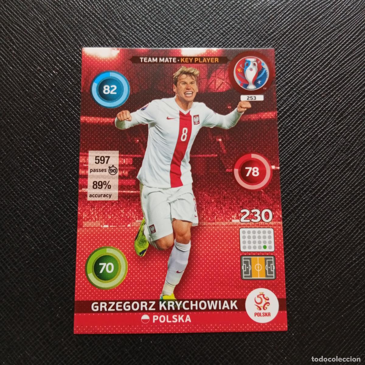 Cromos de f&uacute;tbol: 253 KRYCHOWIAK POLONIA PANINI ADRENALYN FRANCIA EURO 2016 FUTBOL EUROCOPA 16 - A148 PG1