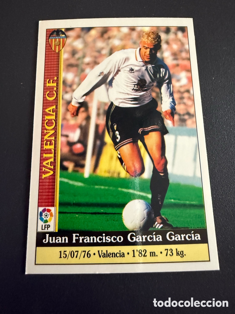 Cromos de Futebol: MUNDICROMO 2000. n 64 JUANFRA ( Valencia )