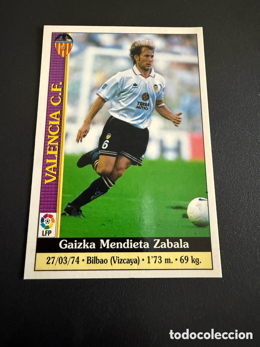 Cromos de f&uacute;tbol: MUNDICROMO n 66. MENDIETA ( Valencia)