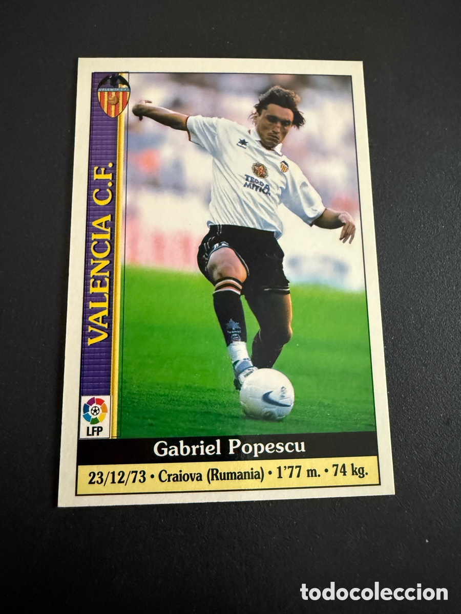 Cromos de f&uacute;tbol: MUNDICROMO 2000. n 67. POPESCU ( Valencia)