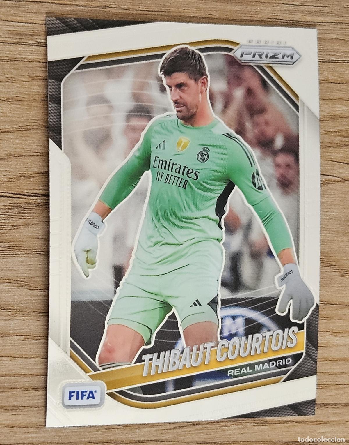 Cromos de f&uacute;tbol: 190 Thibaut Courtois (Real Madrid). Cromo Panini Prizm FIFA Soccer 2025-2026 (25-26)