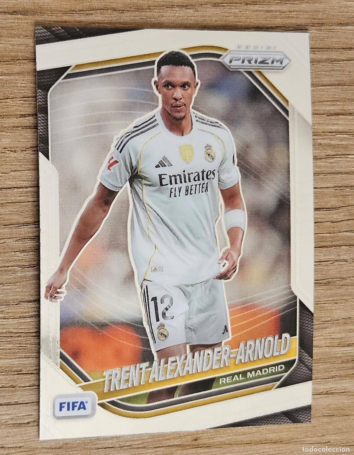 Cromos de f&uacute;tbol: 191 Trent Alexander-Arnold (Real Madrid). Cromo Panini Prizm FIFA Soccer 2025-2026 (25-26)