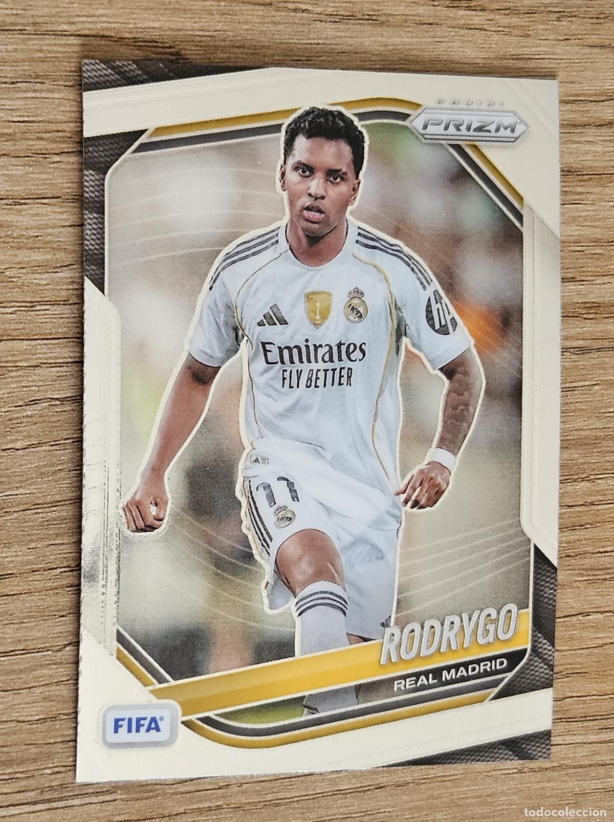 Cromos de f&uacute;tbol: 192 Rodrygo (Real Madrid). Cromo Panini Prizm FIFA Soccer 2025-2026 (25-26)